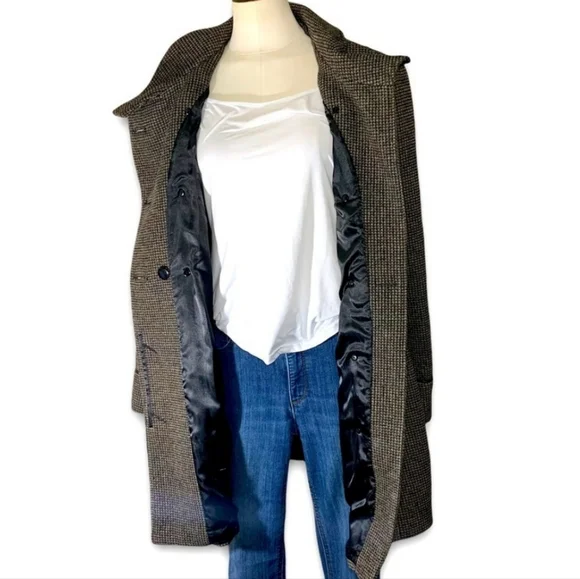 Vintage Novelti Pea Coat Wool Blend - Picture 2 of 12